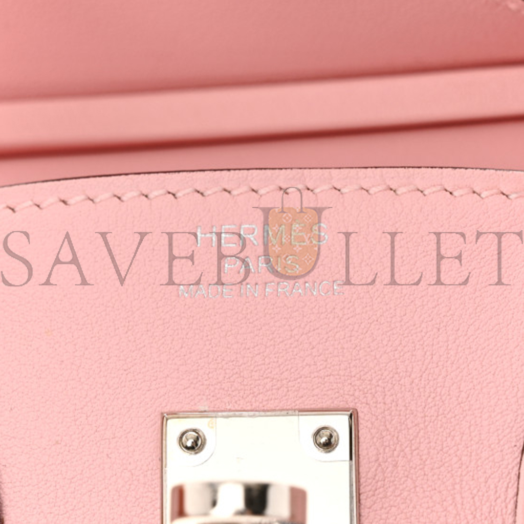 HERMES SWIFT BIRKIN 25 ROSE SAKURA 1402499 (25*22*13cm)